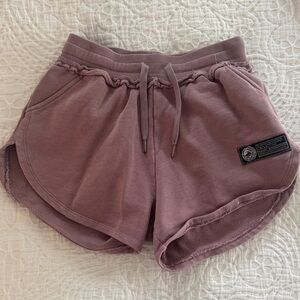 Alphalete Women's Athletic Shorts in Mauve